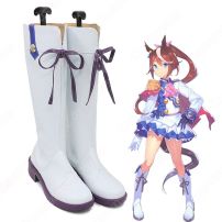 ウマ娘 トウカイテイオー 勝負服 コスプレ靴 『ウマ娘 プリティーダービー』（ウマむすめ プリティーダービー） コスプレブーツ コスプレ 道具(コスプレ ブーツ（靴）)