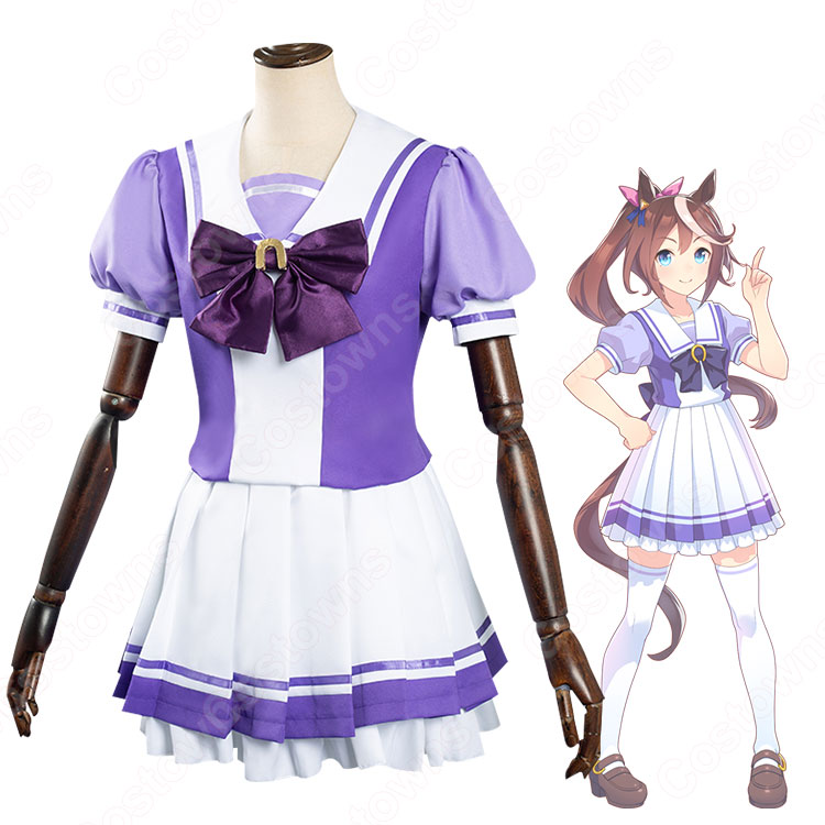コストモ　ウマ娘 トレセン　制服　夏服　コスプレ衣装 Sサイズ 5a176b2813eb443aba325afb4d0e25