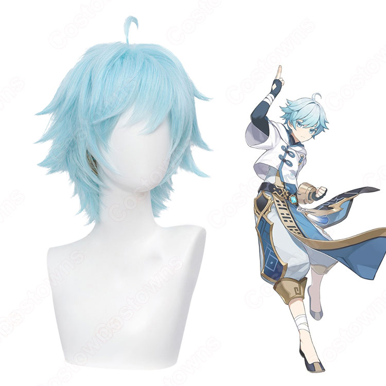 重雲　原神　コスプレ　猫屋小舗　ウィッグ 重雲 原神 ウィッグ コスプレ 原神 重雲 コスプレ 猫屋小舗 猫屋小