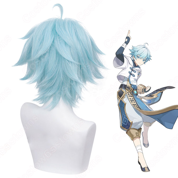 重雲 コスプレ ウィッグ付き 原神 コスプレ 重雲 チョウウン ウィッグ