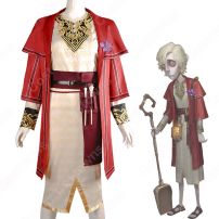 アイデンティティⅤ 墓守(アンドルー・クレス) 墓誌銘 コスプレ衣装 ゲーム 『IdentityV 第五人格』 サバイバー 遡及シリーズ新衣装 cosplay 仮装 変装(IdentityV 第五人格 コスプレ衣装)