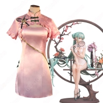 初音ミク（はつね ミク） 韶華 チャイナドレス コスプレ衣装(202×202)
