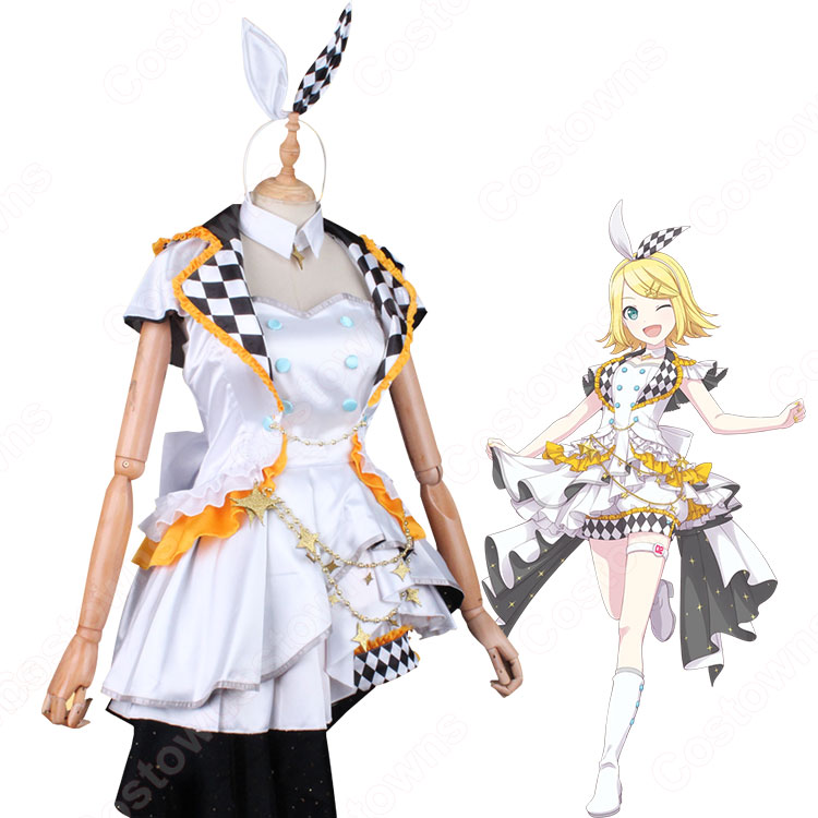 プロセカ 鏡音リン 特訓前 コスプレ衣装 『プロジェクトセカイ