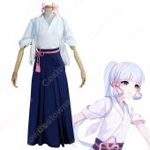 神里綾華（かみさとあやか） コスプレ衣装 『原神(げんしん)』 社奉行 綾人の妹 白鷺の姫君 cosplay 仮装 変装(ゲーム• アニメコスプレ衣装でおすすめの商品)