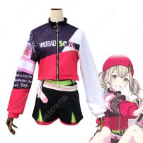 プロセカ 一緒に成長したくて 小豆沢こはね（あずさわこはね） 特訓後 コスプレ衣装 『プロジェクトセカイ カラフルステージ！ feat. 初音ミク』 cosplay 仮装 変装(プロジェクトセカイ カラフルステージ！ feat. 初音ミク コスプレ衣装)