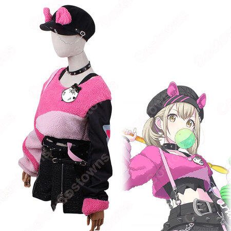 プロセカ 小豆沢こはね(あずさわこはね) 「Beat Eater」 コスプレ衣装 『プロジェクトセカイ カラフルステージ! feat. 初音ミク』 Vivid BAD SQUAD 内なる力の目覚め ビーストハート・ガール cosplay 仮装 変装 - Costowns