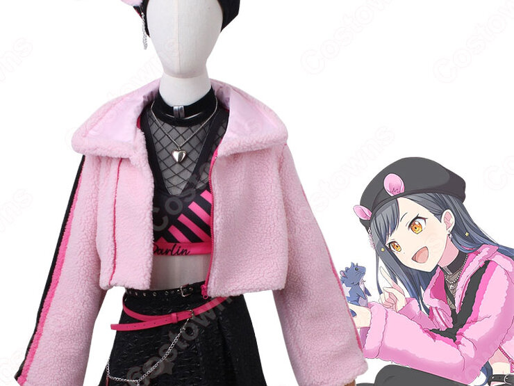 プロセカ 白石杏(しらいしあん) 「Beat Eater」 コスプレ衣装 『プロジェクトセカイ カラフルステージ! feat. 初音ミク』 Vivid BAD SQUAD 相棒に伝える言葉 特訓後 cosplay 仮装 変装 - Costowns
