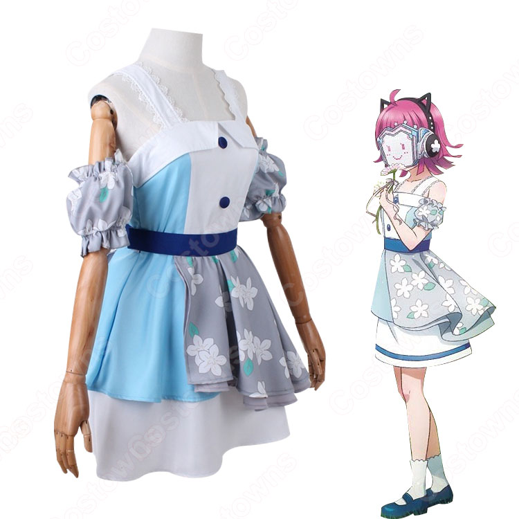 ラブライブ！虹ヶ咲学園スクールアイドル同好会天王寺璃奈　コスプレ衣装 天王寺璃奈（てんのうじりな） コスプレ衣装 『ラブライブ！虹ヶ咲学園