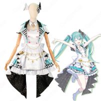 プロセカ MORE MORE JUMP！（モアモアジャンプ！） 初音ミク（はつねミク） コスプレ衣装 『プロジェクトセカイ カラフルステージ！ feat. 初音ミク』 cosplay 仮装 変装(プロジェクトセカイ カラフルステージ！ feat. 初音ミク コスプレ衣装)