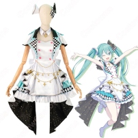 プロセカ MORE MORE JUMP！（モアモアジャンプ！） 初音ミク（はつねミク） コスプレ衣装 『プロジェクトセカイ カラフルステージ！ feat. 初音ミク』 cosplay 仮装 変装(202×202)