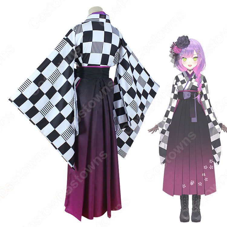 VTuber 常闇トワ（とこやみトワ） 正月衣装 コスプレ衣装 hololive