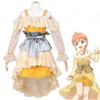 高海千歌（たかみちか） コスプレ衣装 「ラブライブ！サンシャイン!! CYaRon！2nd LoveLive! ～大革命☆Wake Up Kingdom～」 cosplay 仮装 変装(Love Live!（ラブライブ!） コスプレ衣装)