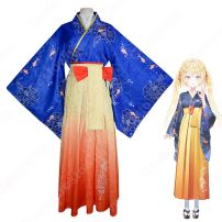 VTuber ワトソン・アメリア 2022正月衣装 コスプレ衣装 「hololive（ホロライブ）」 ホロライブEnglish 1期生 新衣装 cosplay 仮装 変装(ホロライブ（hololive） コスプレ衣装)