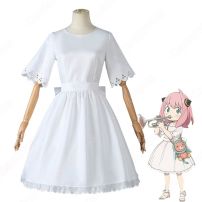 アーニャ・フォージャー 白ワンピース コスプレ衣装 『SPY×FAMILY』（スパイファミリー） 被検体007 子供用 大人用 cosplay 仮装 変装(SPY×FAMILY コスプレ衣装)