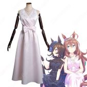 ウマ娘 ミホノブルボン 祝福はフーガ コスプレ衣装 ドレス 『ウマ娘 プリティーダービー』（ウマむすめ プリティーダービー） なかよし☆こよしちゃん ～探求編～ cosplay 仮装 変装(ゲーム• アニメコスプレ衣装でおすすめの商品)
