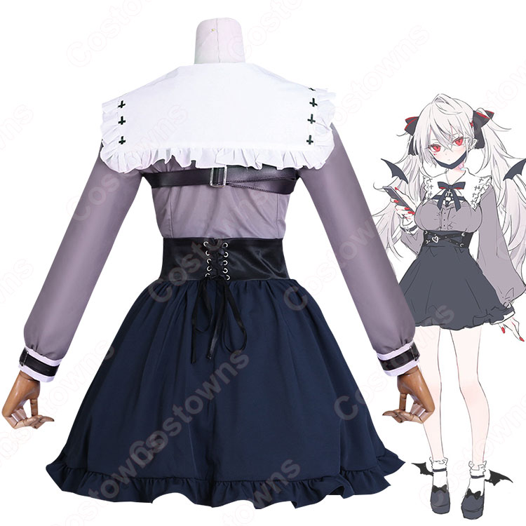 にじさんじ 葛葉 ヴァンパイアコスプレ衣装 ウィッグ 耳 込 a31ba96fbd2449309c6fcae260e554