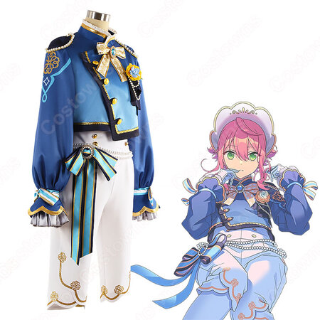 あんスタ スカウト ホワイトブリム コスプレ衣装 あんさんぶるスターズ 純白のブリム 姫宮桃李 正道のブリム 朱桜司 戯言のブリム 天祥院英智 社交のブリム 巴日和 Cosplay 仮装 変装 Costowns