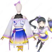 スクフェス 葉月恋（はづきれん） コスプレ衣装 『ラブライブ！ スクールアイドルフェスティバル』 Liella! ＜パワフルペイント編 ストリートパーク＞ 覚醒後 cosplay 仮装 変装(ゲーム• アニメコスプレ衣装でおすすめの商品)