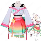 スクフェス 嵐千砂都（あらしちさと） コスプレ衣装 『ラブライブ！ スクールアイドルフェスティバル』 Liella! ＜パワフルペイント編 ステップストリート＞ 覚醒後 cosplay 仮装 変装(ゲーム• アニメコスプレ衣装でおすすめの商品)