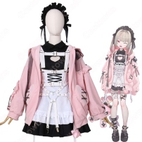 VTuber 魔界ノりりむ（まかいのりりむ） 新衣装 コスプレ衣装 『にじさんじ』 りりむのお誕生日会2022 cosplay 仮装 変装(202×202)