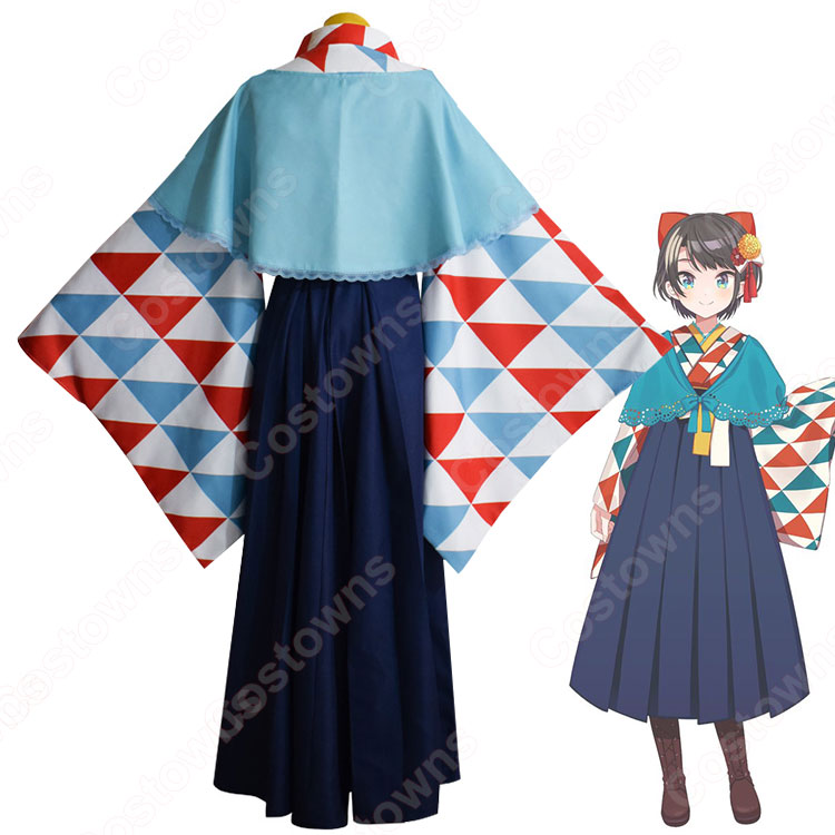 ホロライブ 大空スバル コスプレ 通常衣装 Mサイズ VTuber 大空スバル 新衣装 コスプレ衣装 「hololive（ホロライブ