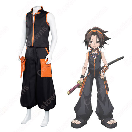 送料無料 麻倉葉 あさくらよう コスプレ衣装 シャーマンキング Shaman King Cosplay 仮装 変装 Costowns