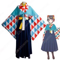 VTuber 大空スバル（おおぞらスバル） 正月衣装 コスプレ衣装 「hololive（ホロライブ）」 2期生 バーチャルアイドル cosplay 仮装 変装(ホロライブ（hololive） コスプレ衣装)