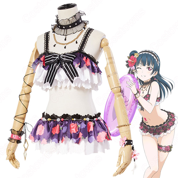 コスプレ衣装 ラブライブ サンシャイン lovelivesunshine Aqours  津島 善子 つしま よしこ  高品質 新品 Cosplay アニメ 5af4ba69539c47e6a0fa9bfaf89f02