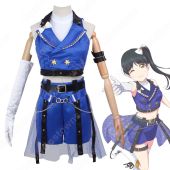 スクフェス Liella! 葉月恋（はづきれん） コスプレ衣装 『ラブライブ！ スクールアイドルフェスティバル』 ＜カラフルパフォーマンス編 欲張りは罪ですか？＞ cosplay 仮装 変装(ゲーム• アニメコスプレ衣装でおすすめの商品)