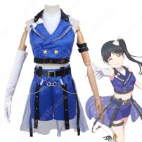 スクフェス Liella! 葉月恋（はづきれん） コスプレ衣装 『ラブライブ！ スクールアイドルフェスティバル』 ＜カラフルパフォーマンス編 欲張りは罪ですか？＞ cosplay 仮装 変装(Love Live!（ラブライブ!） コスプレ衣装)