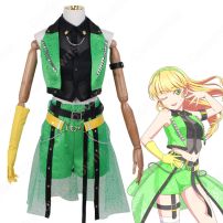 スクフェス Liella! 平安名すみれ（へあんな すみれ） コスプレ衣装 『ラブライブ！ スクールアイドルフェスティバル』 ＜カラフルパフォーマンス編 才色兼備♪＞ cosplay 仮装 変装(Love Live!（ラブライブ!） コスプレ衣装)