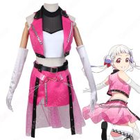 スクフェス Liella! 嵐千砂都（あらしちさと） コスプレ衣装 『ラブライブ！ スクールアイドルフェスティバル』 ＜カラフルパフォーマンス編 反復練習♪＞ cosplay 仮装 変装(Love Live!（ラブライブ!） コスプレ衣装)
