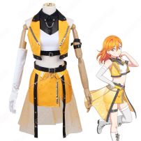 スクフェス Liella! 澁谷かのん（しぶやかのん） コスプレ衣装 『ラブライブ！ スクールアイドルフェスティバル』 ＜カラフルパフォーマンス編 ハラジュクダッシュ＞ cosplay 仮装 変装(Love Live!（ラブライブ!） コスプレ衣装)