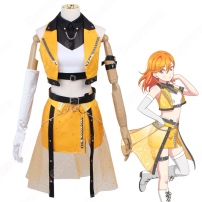 スクフェス Liella! 澁谷かのん（しぶやかのん） コスプレ衣装 『ラブライブ！ スクールアイドルフェスティバル』 ＜カラフルパフォーマンス編 ハラジュクダッシュ＞ cosplay 仮装 変装(202×202)