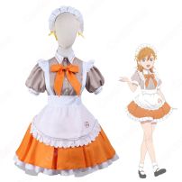 ラブライブカフェ Liella! 澁谷かのん（しぶやかのん） コスプレ衣装 『ラブライブ！スーパースター!!』× スイーツパラダイス コラボカフェ メイド服 cosplay 仮装 変装(Love Live!（ラブライブ!） コスプレ衣装)