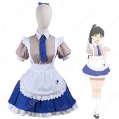 ラブライブカフェ Liella! 葉月恋（はづきれん） コスプレ衣装 『ラブライブ！スーパースター!!』× スイーツパラダイス コラボカフェ メイド服 cosplay 仮装 変装(ゲーム• アニメコスプレ衣装でおすすめの商品)