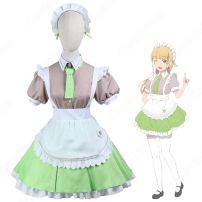 ラブライブカフェ Liella! 平安名すみれ（へあんなすみれ） コスプレ衣装 『ラブライブ！スーパースター!!』× スイーツパラダイス コラボカフェ メイド服 cosplay 仮装 変装(Love Live!（ラブライブ!） コスプレ衣装)