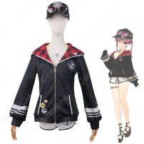 VTuber 宝鐘マリン（ほうしょうマリン ） 水着衣装 コスプレ衣装 「hololive（ホロライブ）」 3期生 船長 新衣装 cosplay 仮装 変装(ホロライブ（hololive） コスプレ衣装)