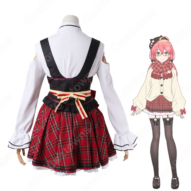 VTuber さくらみこ 私服 コスプレ衣装 「hololive（ホロライブ）」 新
