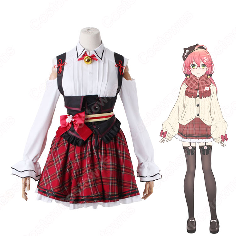 VTuber さくらみこ 私服 コスプレ衣装 「hololive（ホロライブ）」 新