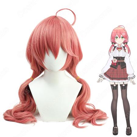 VTuber さくらみこ 私服 コスプレウィッグ 「hololive（ホロライブ）」 耐熱かつら cosplay wig 通販 - Costowns