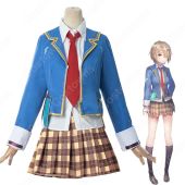 ヘブバン 茅森月歌（かやもりるか） コスプレ衣装 『ヘブンバーンズレッド』 cosplay 仮装 変装(ゲーム• アニメコスプレ衣装でおすすめの商品)