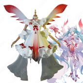 中国版 プライドオブエデンx初音ミク コスプレ衣装(送料無料)