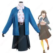 いばら姫 ヨル・フォージャー 普段着 コスプレ衣装 『SPY×FAMILY』（スパイファミリー） 花柄ブラウス スカート cosplay 仮装 変装(ゲーム• アニメコスプレ衣装でおすすめの商品)