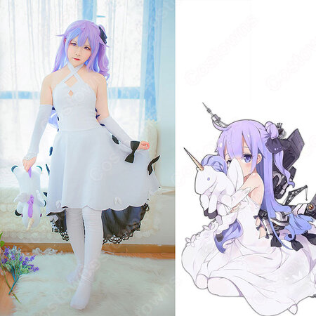 アズレン 軽空母 ユニコーン コスプレ衣装 アズールレーン Cosplay 仮装 変装 Costowns