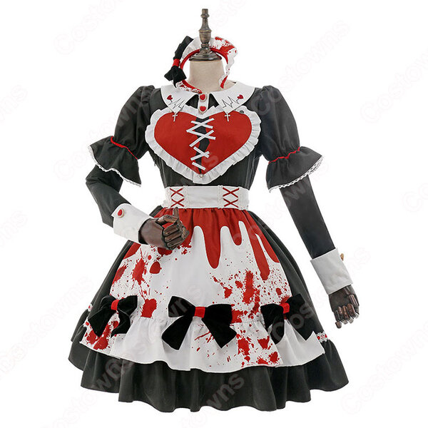 ハロウィン メイド服 ロリータ（Lolita) ワンピース 大人 コスチューム 仮装元の画像