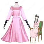 いばら姫 ヨル・フォージャー コスプレ衣装 『SPY×FAMILY』（スパイファミリー） 7分袖 ピンク ワンピース cosplay 仮装 変装