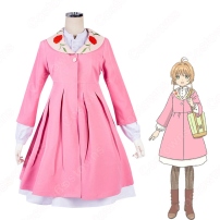 木之本桜（きのもとさくら） 私服 コスプレ衣装 『カードキャプターさくら クリアカード編』 cosplay 仮装 変装(202×202)