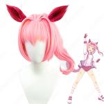 ウマ娘 ハルウララ コスプレウィッグ 『ウマ娘 プリティーダービー』（ウマむすめ プリティーダービー） 耐熱かつら cosplay wig 通販
