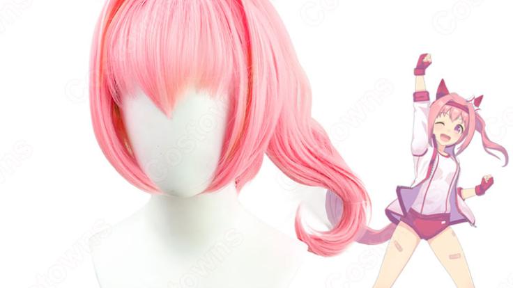 ウマ娘 ハルウララ コスプレウィッグ 『ウマ娘 プリティー